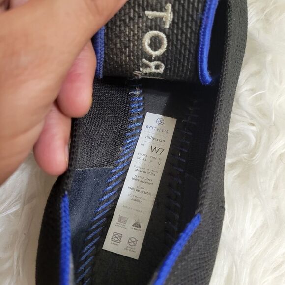 Rothy's The Point Women's Size 7 Black Ballet Flats - Picture 9 of 9